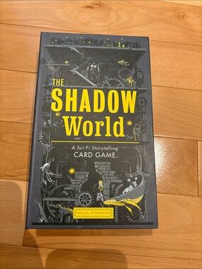 NIB/NWT The Shadow World Card Game - Black & Yellow Sci-Fi Storytelling